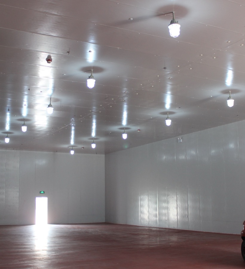 Clean industrial manufacturing space
