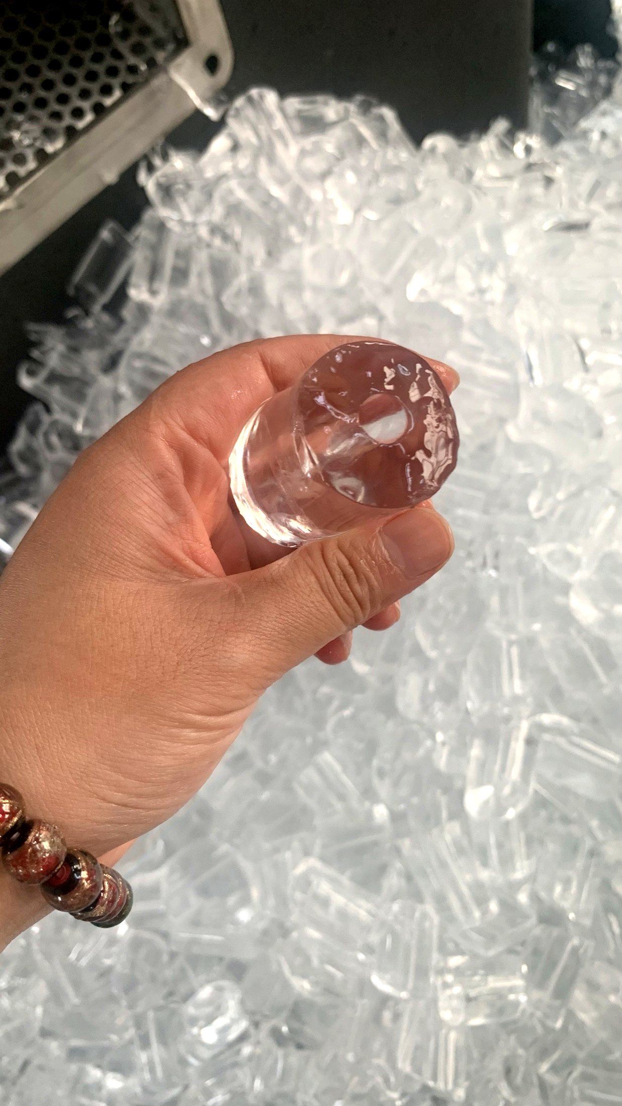 Tube ice production