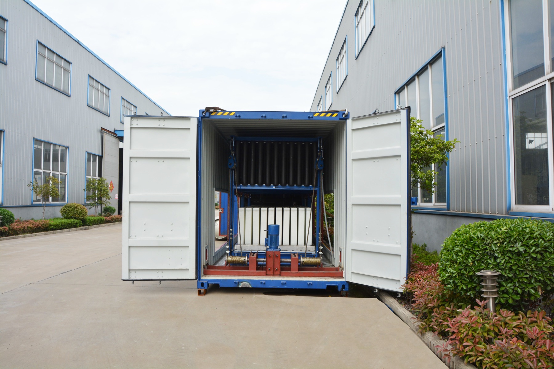 Turnkey industrial ice plant project