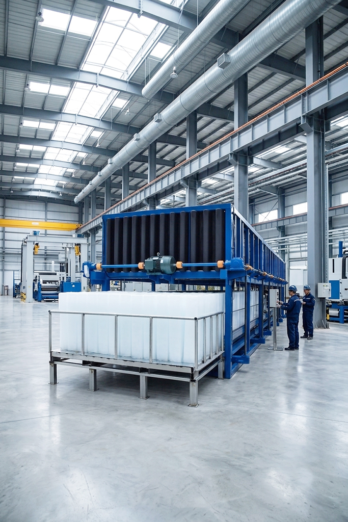 AIM Refrigeration industrial ice machines, chillers, cold rooms and snow systems