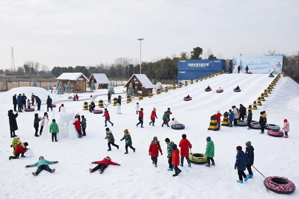 AIM Refrigeration snow-making system project