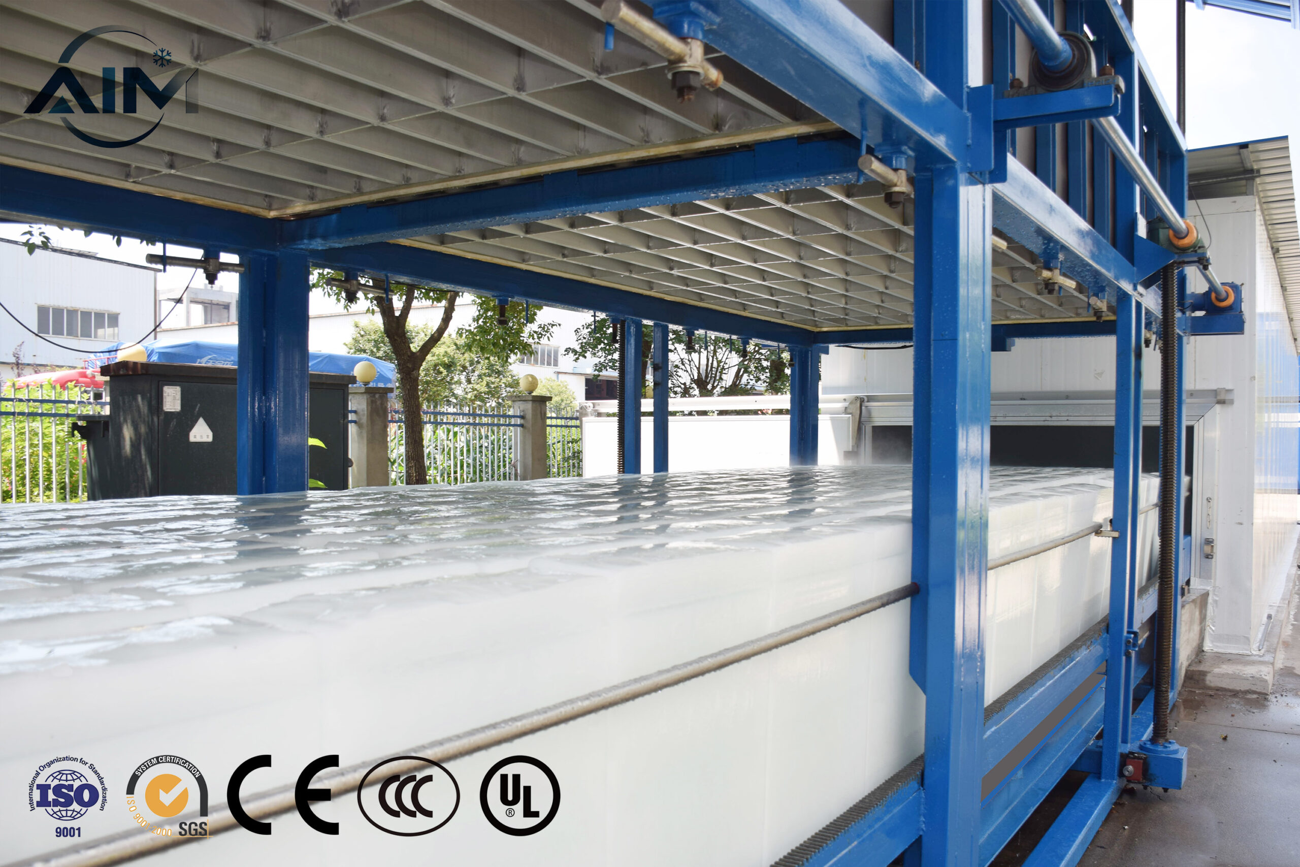 industrial ice plant and refrigeration equipment